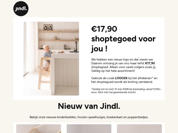 🚀Jouw €17,90 shoptegoed is deze week nog geldig!
