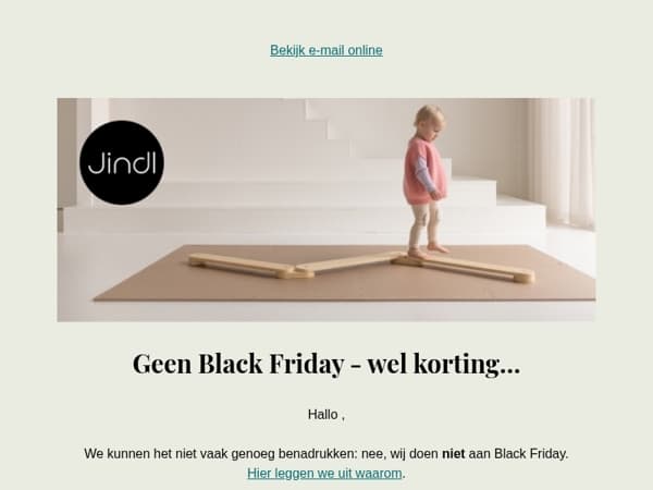 ❗GEEN Black Friday - wel korting voor jou!