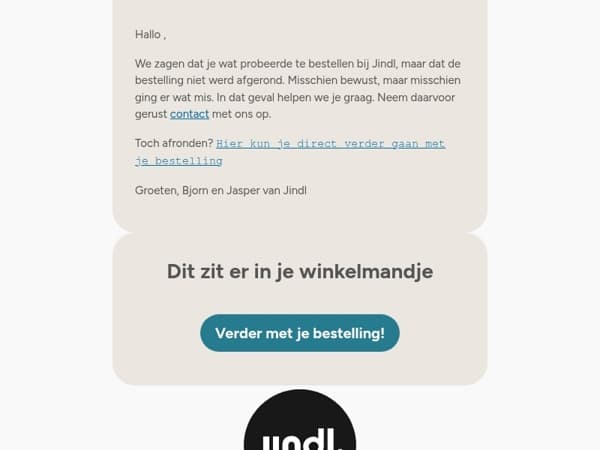 Hulp nodig bij je bestelling?
