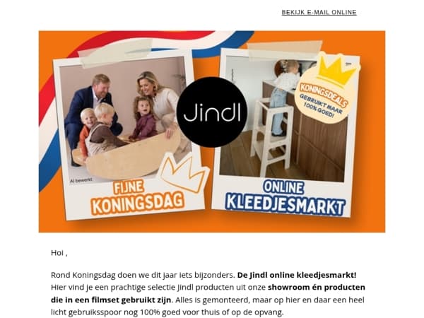 Nu LIVE: kleedjesmarkt met unieke aanbiedingen! 👑