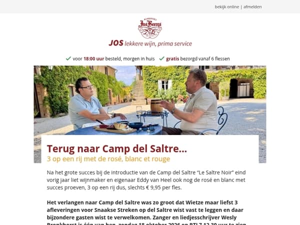 Terug naar Camp del Saltre...