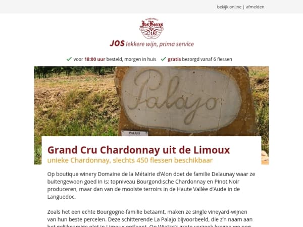 Grand Cru Chardonnay uit de Limoux