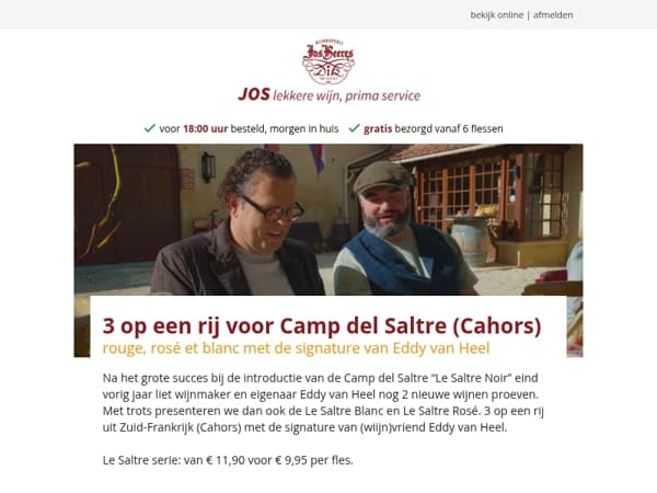 3 op een rij voor Camp del Saltre (Cahors)