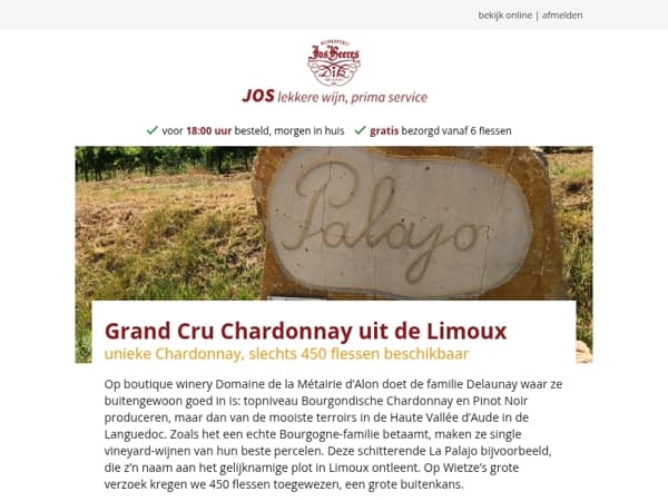 Grand Cru Chardonnay uit de Limoux