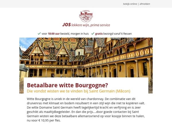 Betaalbare witte Bourgogne?