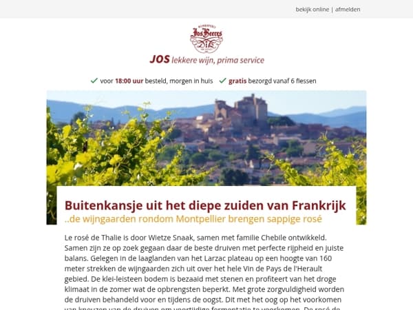 Buitenkansje uit het diepe zuiden van Frankrijk