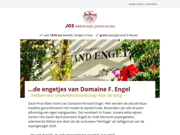 ...de engetjes van Domaine F. Engel