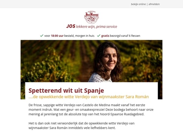Spetterend wit uit Spanje