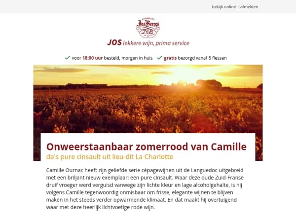 Onweerstaanbaar zomerrood van Camille