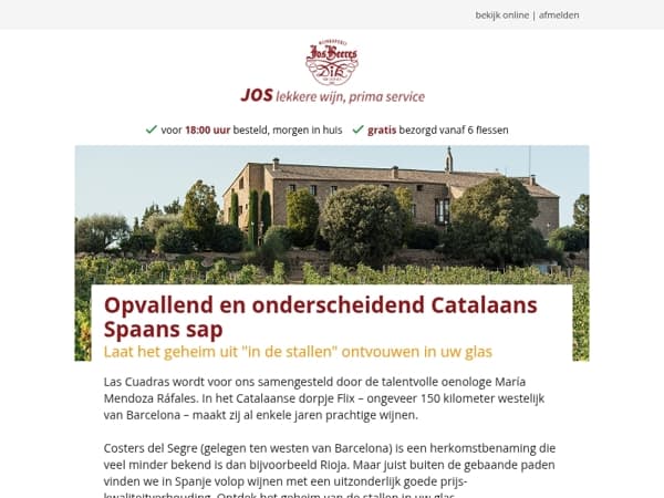 Opvallend en onderscheidend Catelaans Spaans sap