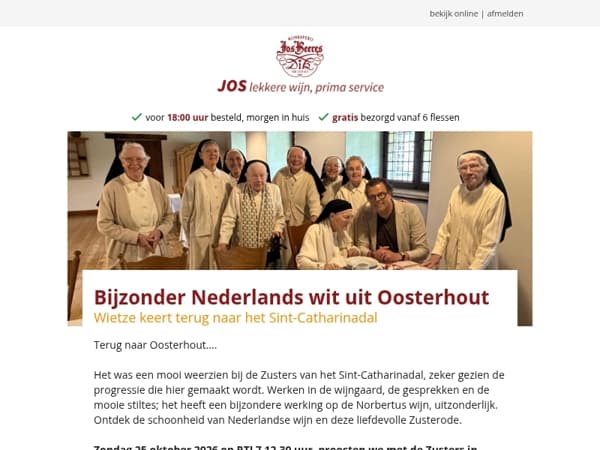 Bijzonder Nederlands wit uit Oosterhout
