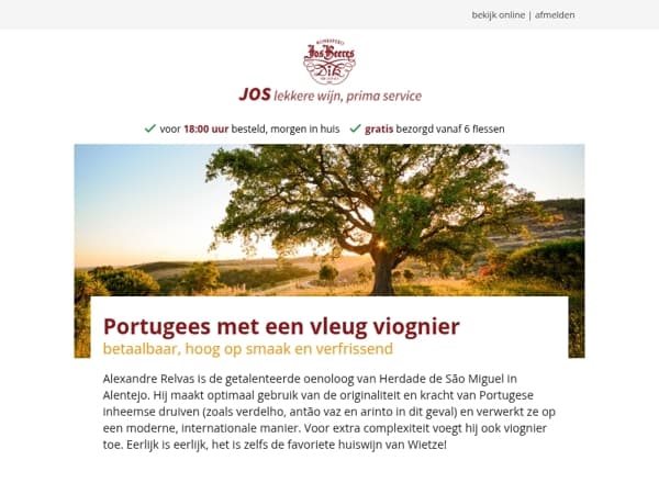 Portugees met een vleug viognier