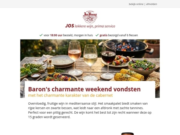 Baron's charmante weekend vondsten