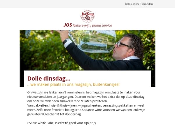 Dolle dinsdag...