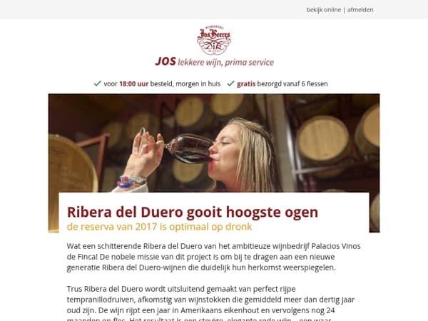 Ribera del Duero gooit hoogste ogen