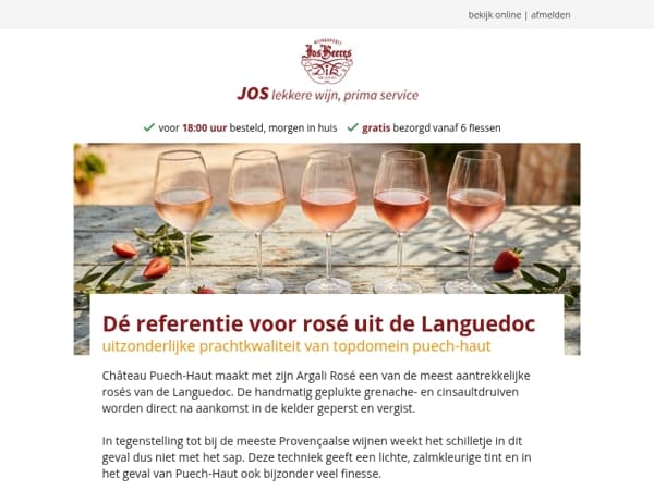 Dé referentie voor rosé uit de Languedoc