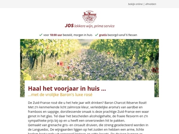 Haal het voorjaar in huis ...