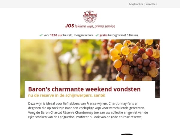Baron's charmante weekend vondsten