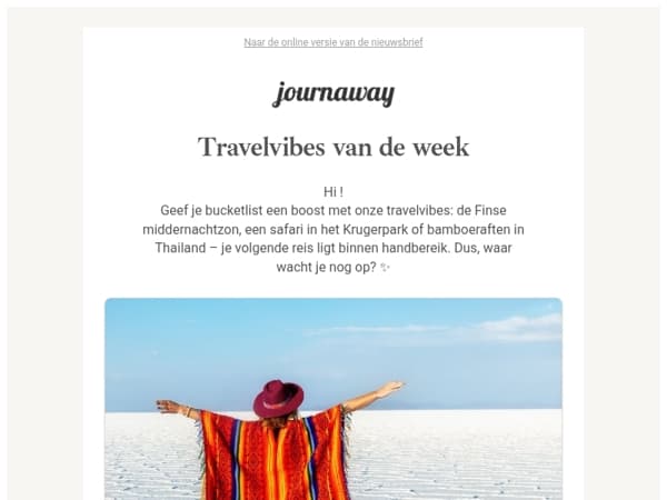 Pak je koffer in, tijd om op reis te gaan 🧳
