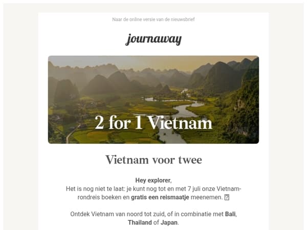 Vietnam voor twee vanaf € 1.999 🐉