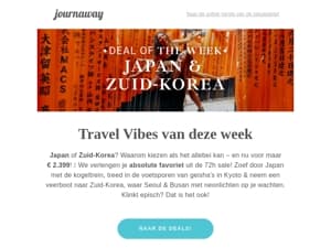 Japan & Zuid-Korea vanaf € 2.399 ✈️