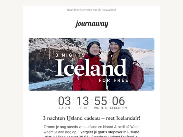 🤯 Gratis tussenstop alert – IJsland is van ons!