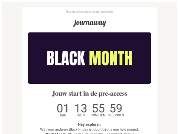 Black Month: het is bijna zover! 👀🖤