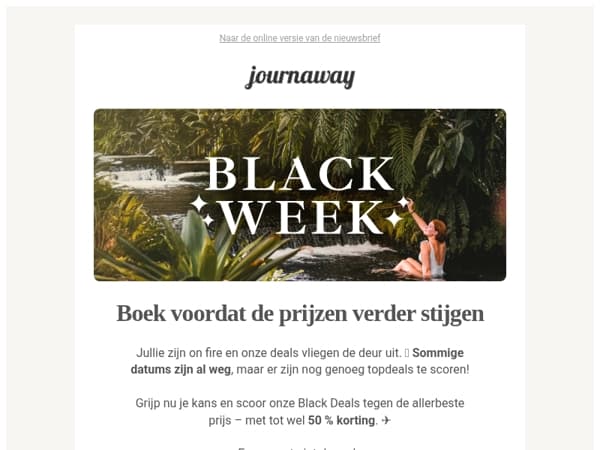 Black Week-update: de klok tikt ⏰