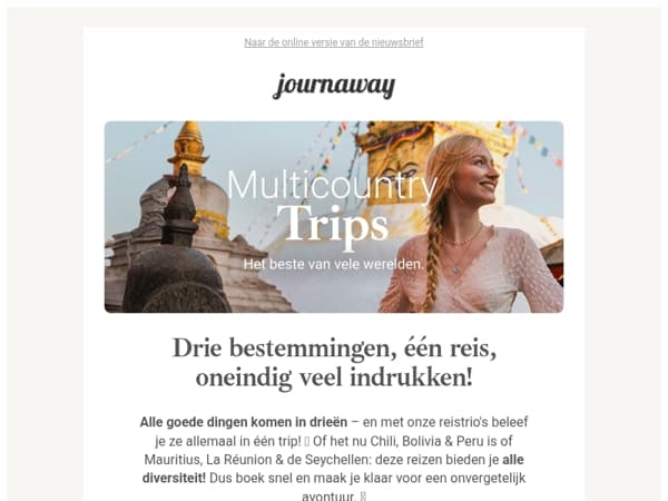 Multicountry-reizen: onze beste reistrio's ✈️