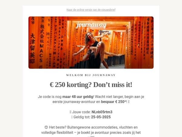 € 250 besparen – maar nog maar 48 uur 😱