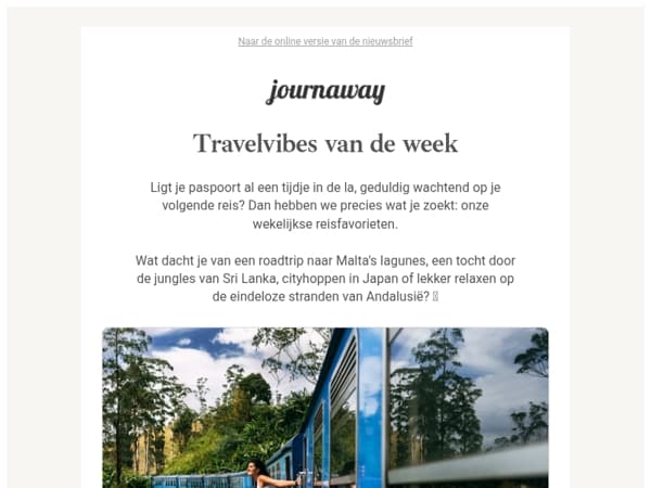 Onze reistrends van deze week ✨
