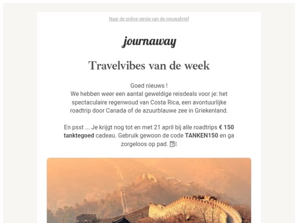 Ontdek onze nieuwe reishighlights ✈️
