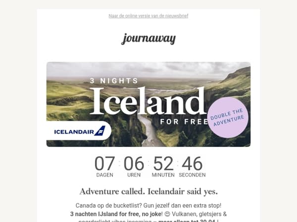 3 nachten IJsland for free! 🤯