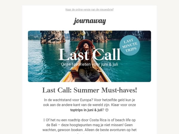 Last Call: Jouw must-haves voor juni & juli! ☀️