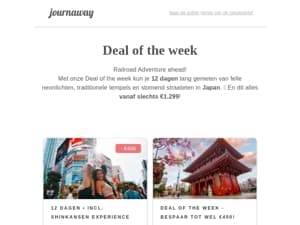 Japan vanaf € 1.299 🤩