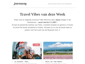 Japan vanaf € 1.299 🚂