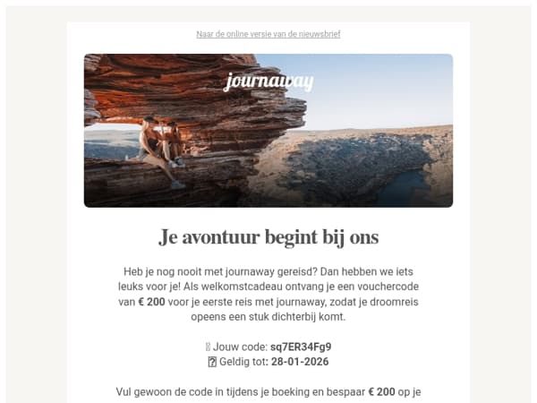 Hey explorer, welkom bij journaway! 🌎