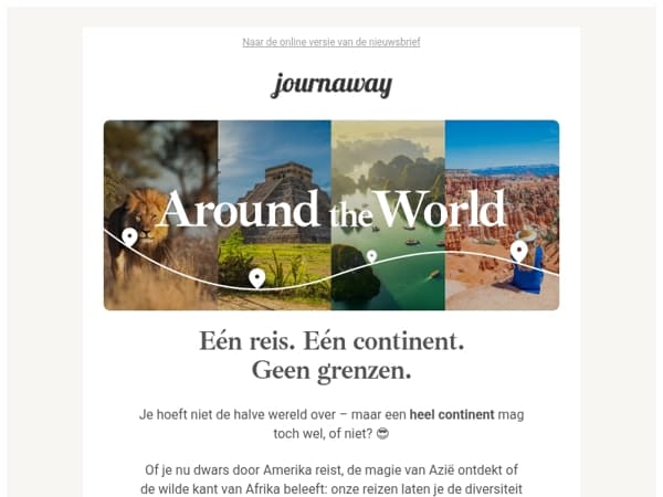 De wereld rond met onze wereldreizen! ✈️