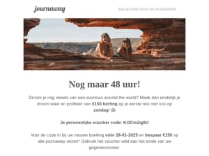 ❗Laatste kans op €150,- korting ❗