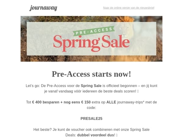 🌸 Pre-Access starts now!