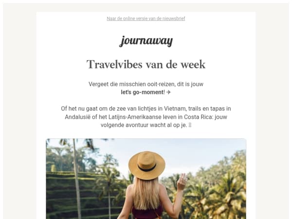 Nieuw: de hotste reistips 🔥