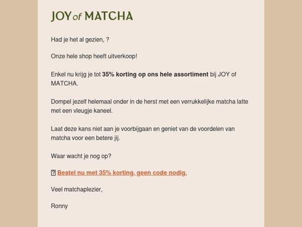 Exclusieve Herfst Sale: Krijg tot 35% korting! 🍂
