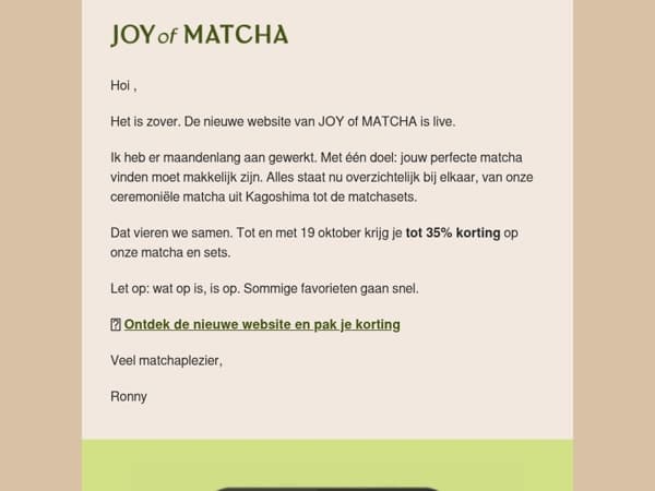 🥳 Mijn nieuwe website is live (en dat vieren we met tot 35% korting)