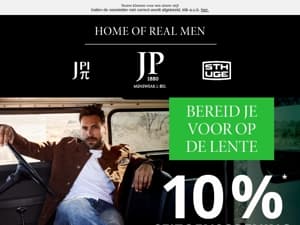 -10% Het wordt snel warm!