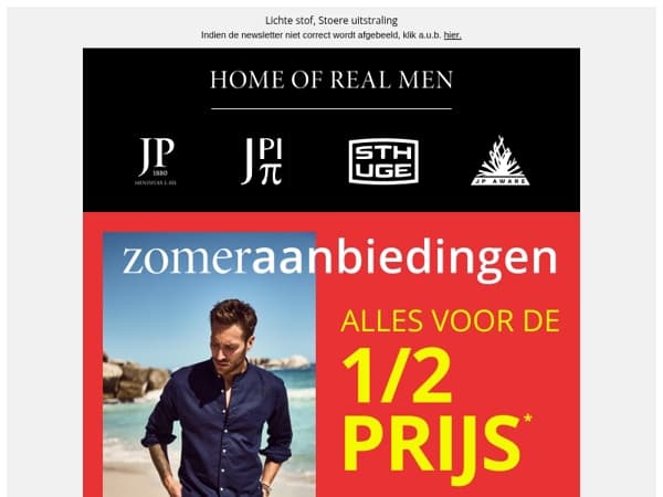 Jij bespaart de helft – scoor nu nieuwe stijlen!