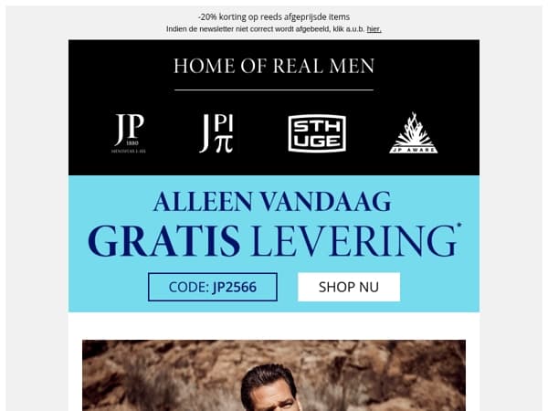 Gratis levering