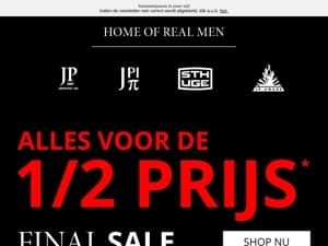 🔥 50% Korting eindigt vandaag! Nu of nooit!