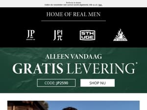 Mis het niet! De gratis verzending eindigt binnenkort!