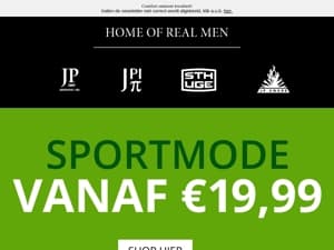 Vanaf € 19,99 💪 Sportkleding om mee te knallen
