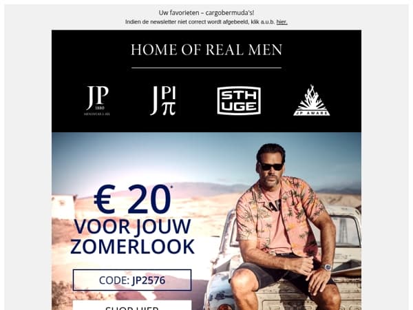 🕶️ € 20 voor jouw zomerlook!